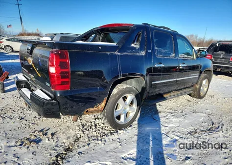 2012 Chevrolet Avalanche Ltz from USA, damaged, VIN 3GNTKGE76CG130507